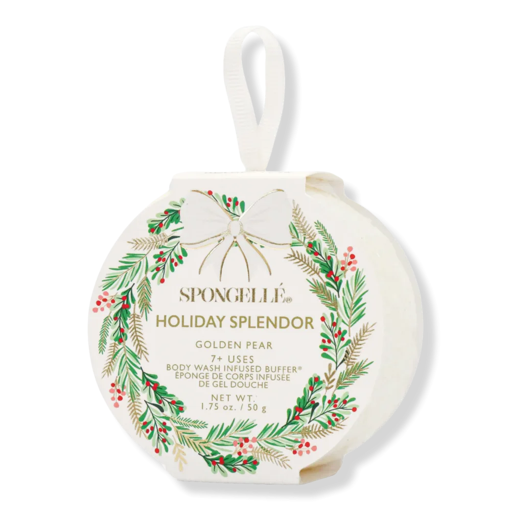 Holiday Splendor Body Wash Infused Buffer by Spongelle