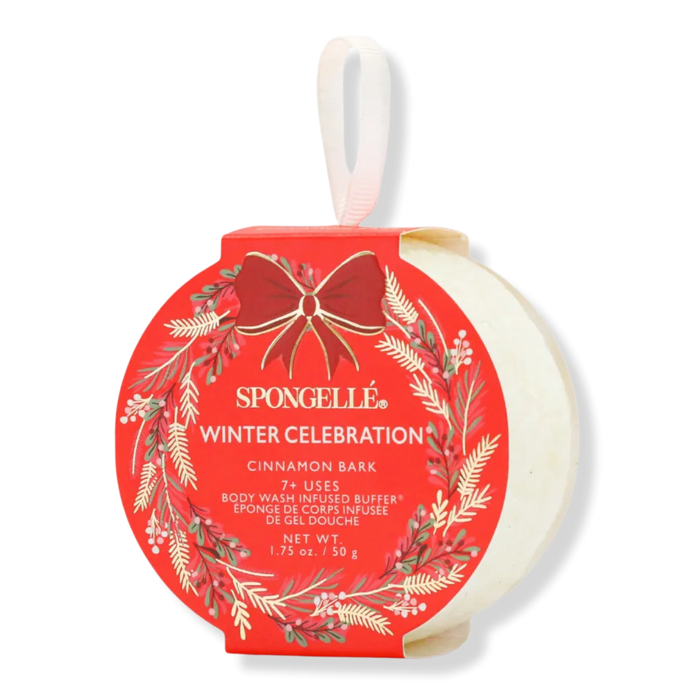 Winter Celebration Body Wash Infused Buffer by Spongelle