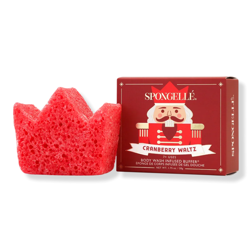 Cranberry Waltz Body Wash Infused Buffer by Spongelle