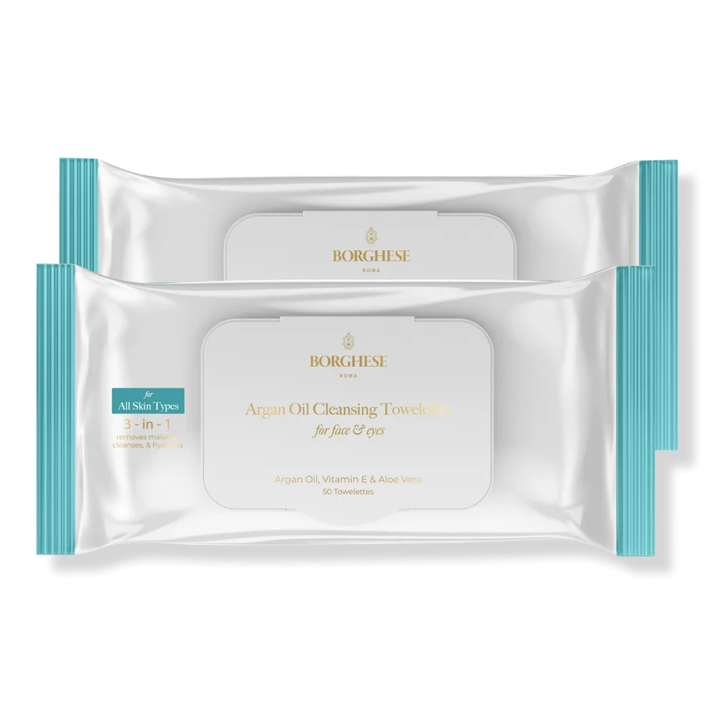 Argan Cleansing Wipes by Borghese Spa