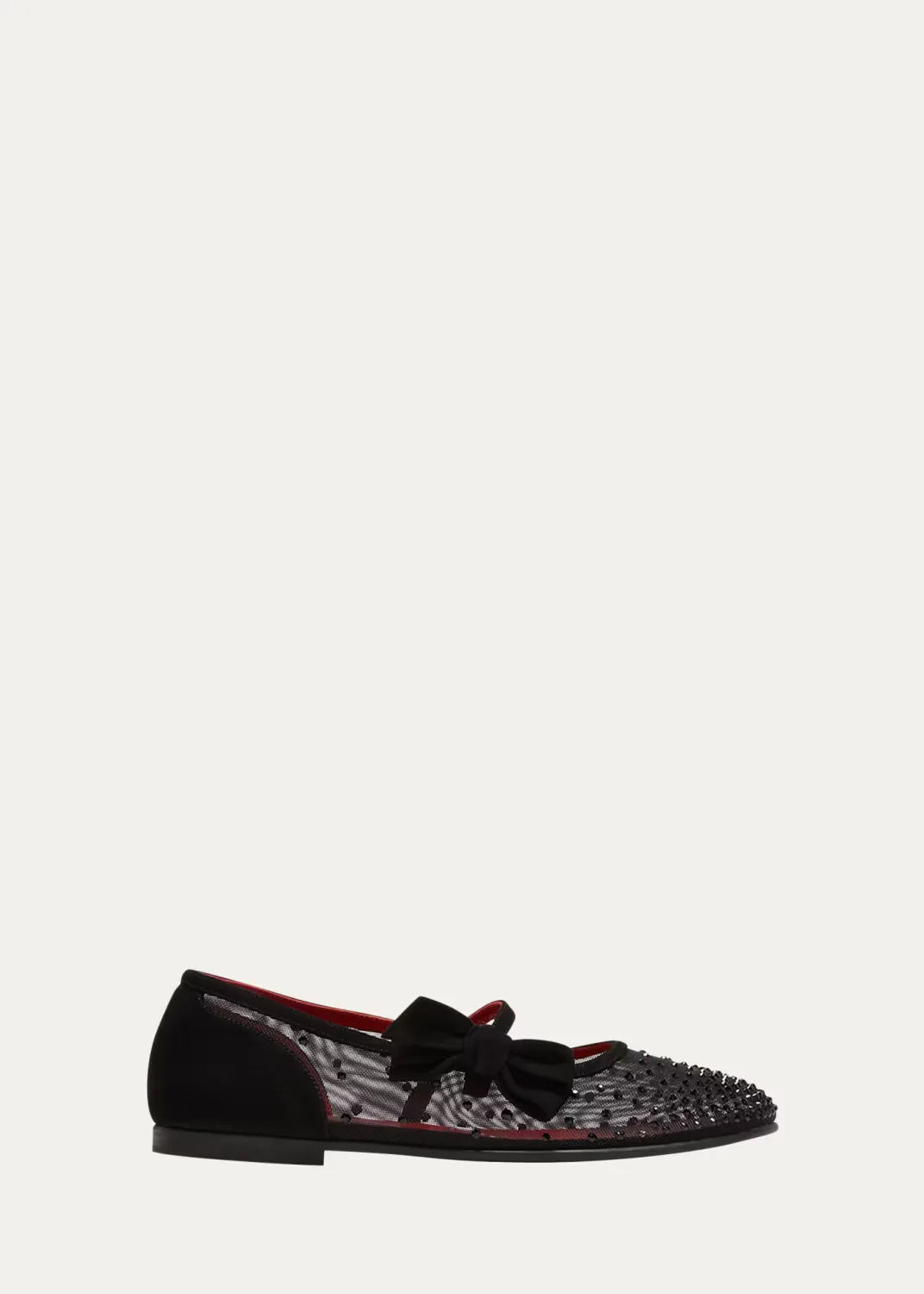 Melodie Strauss Embellished Ballerina Flats by Christian Louboutin