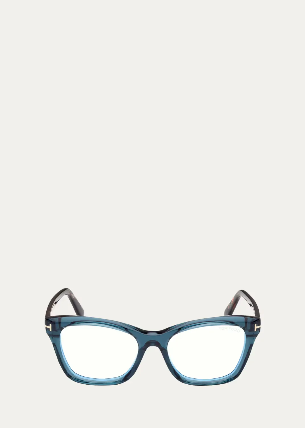 Blue Filtering Acetate Cat-Eye Glasses by Tom Ford