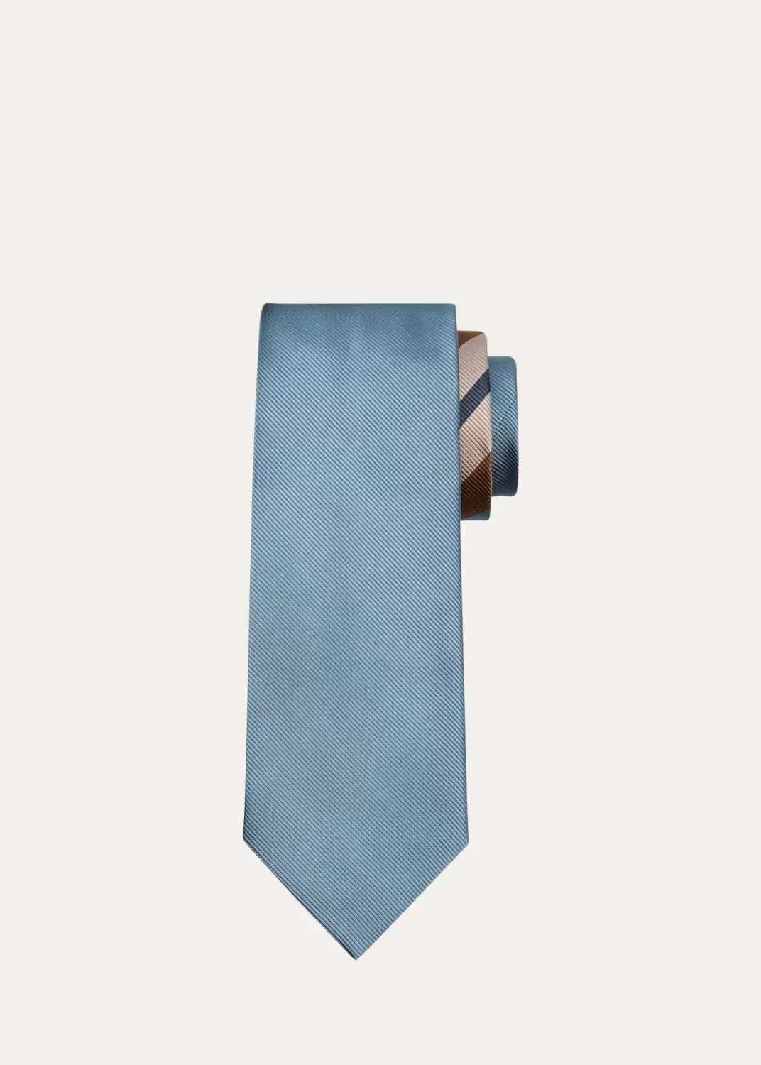 Striped Silk Tie by Dries Van Noten