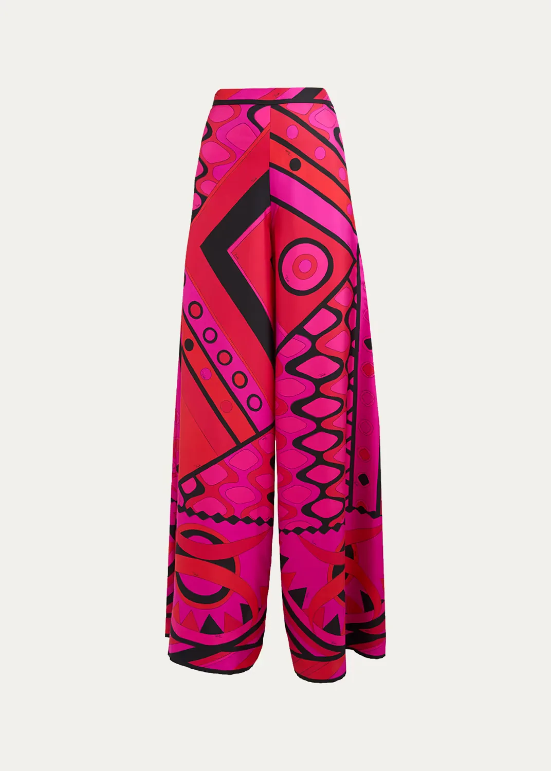 Vivara Silk Twill Wide-Leg Pants by Pucci