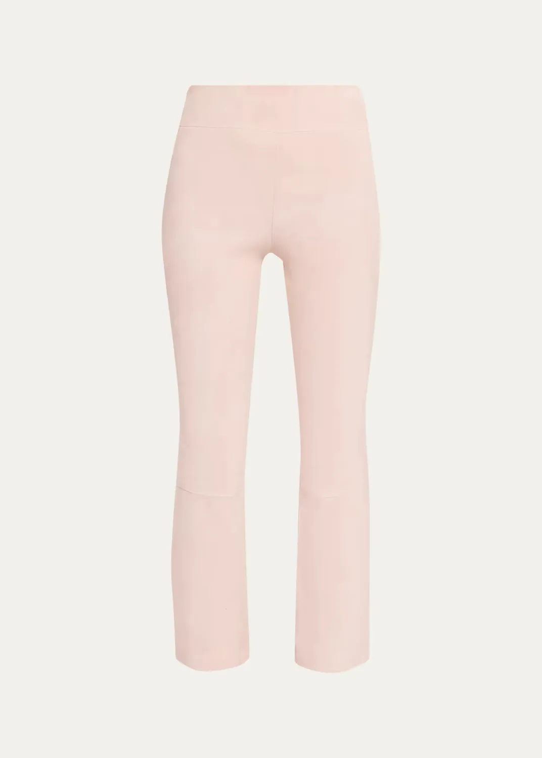 High-Waist Cropped Flare Leggings by SPRWMN