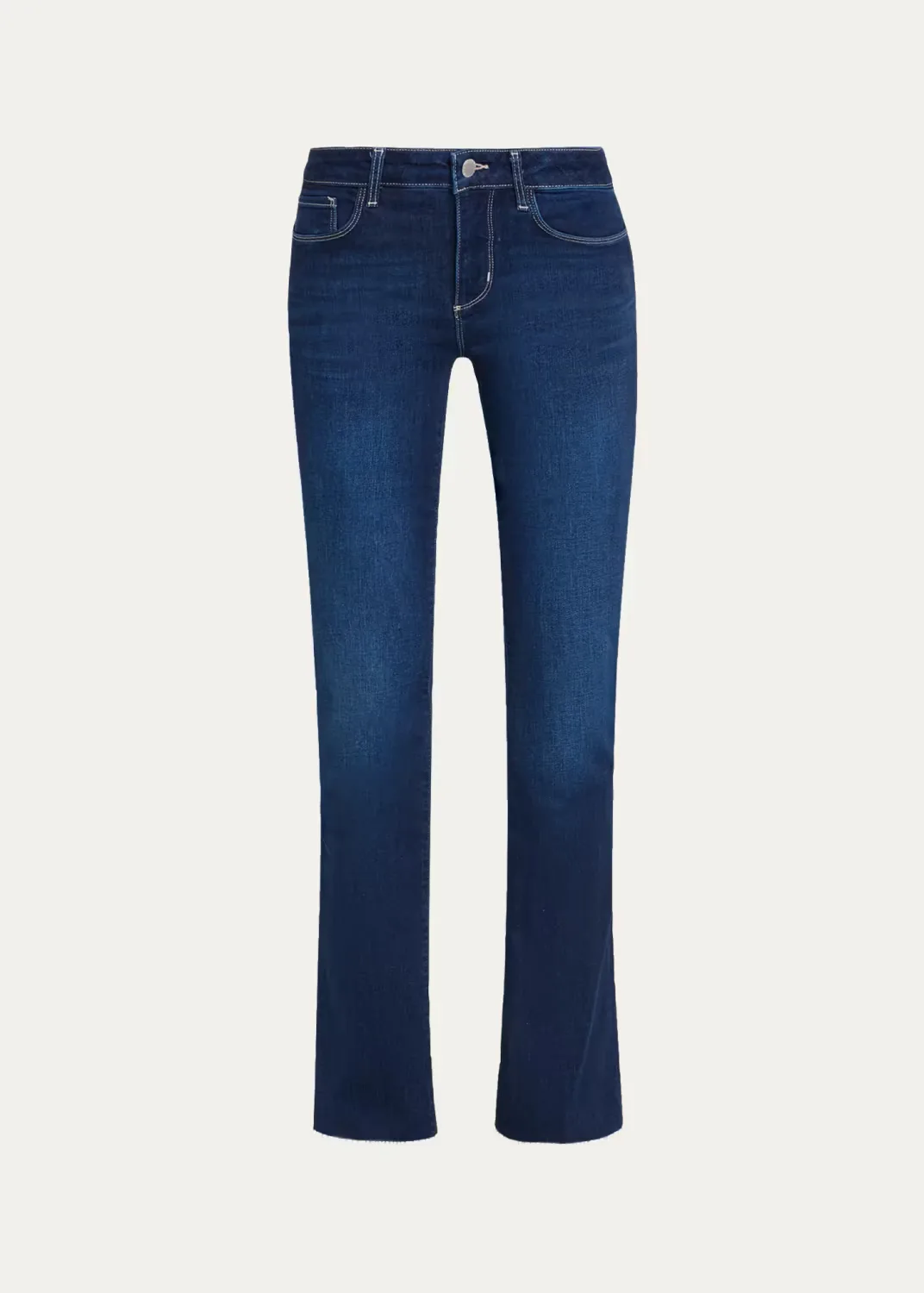 Ruth High-Rise Straight Jeans by L'AGENCE