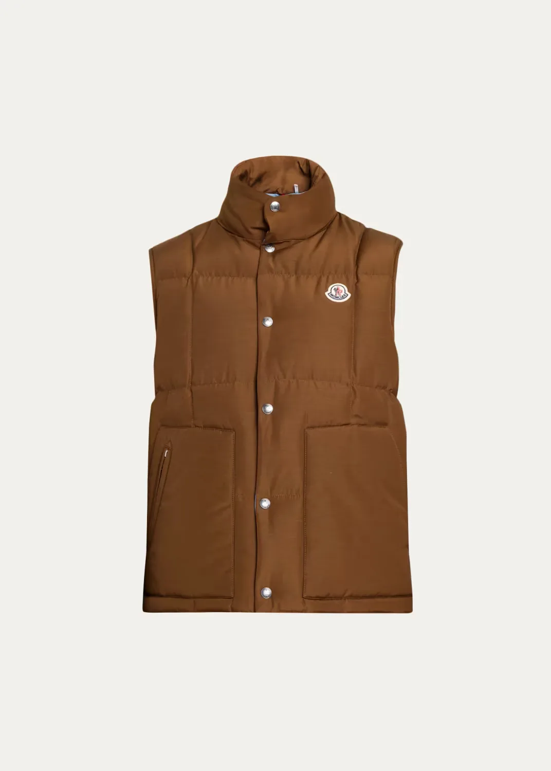 Brumeline Cotton-Blend Quilted Vest by Moncler