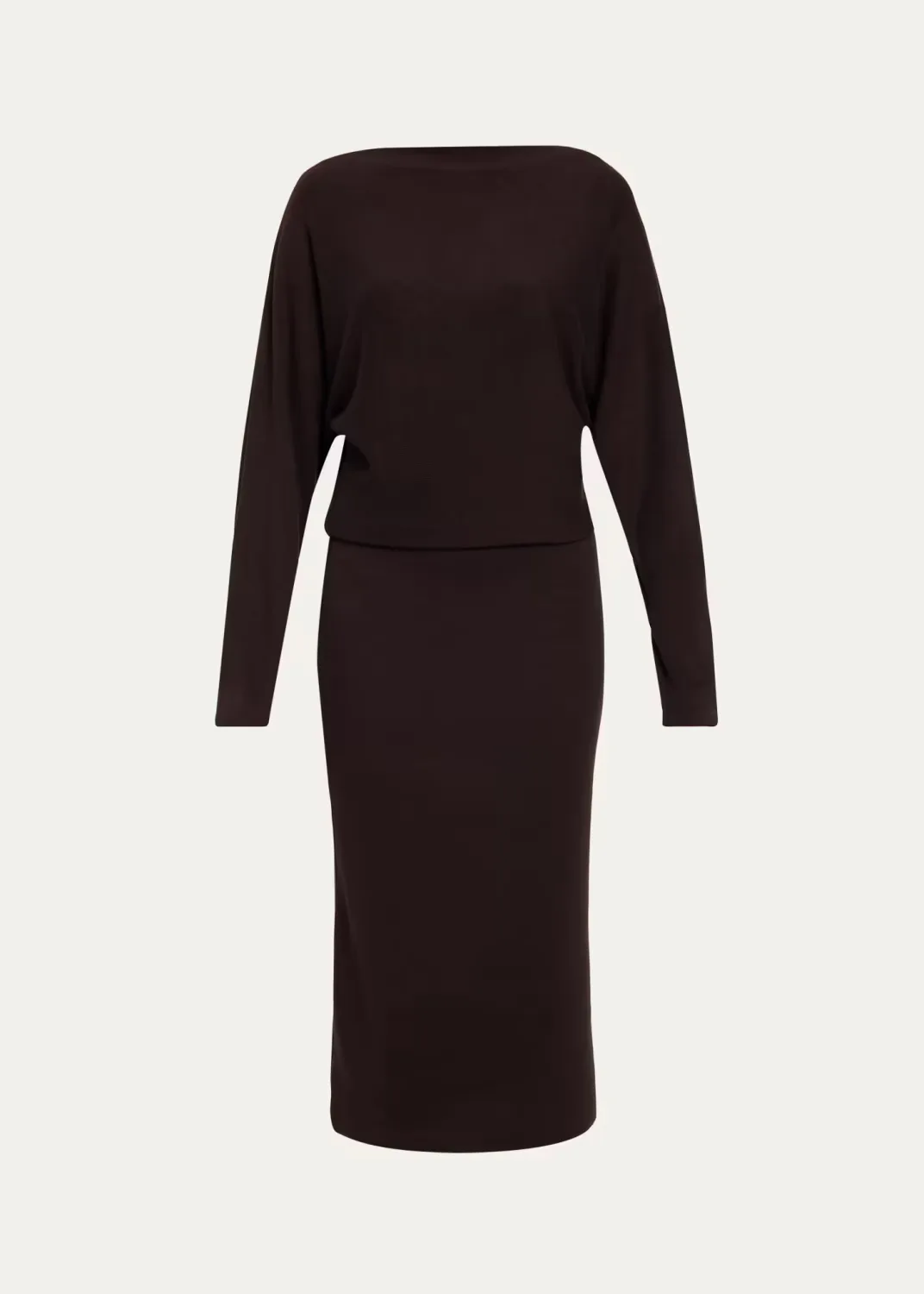 Knit Blouson Midi Dress by Vince