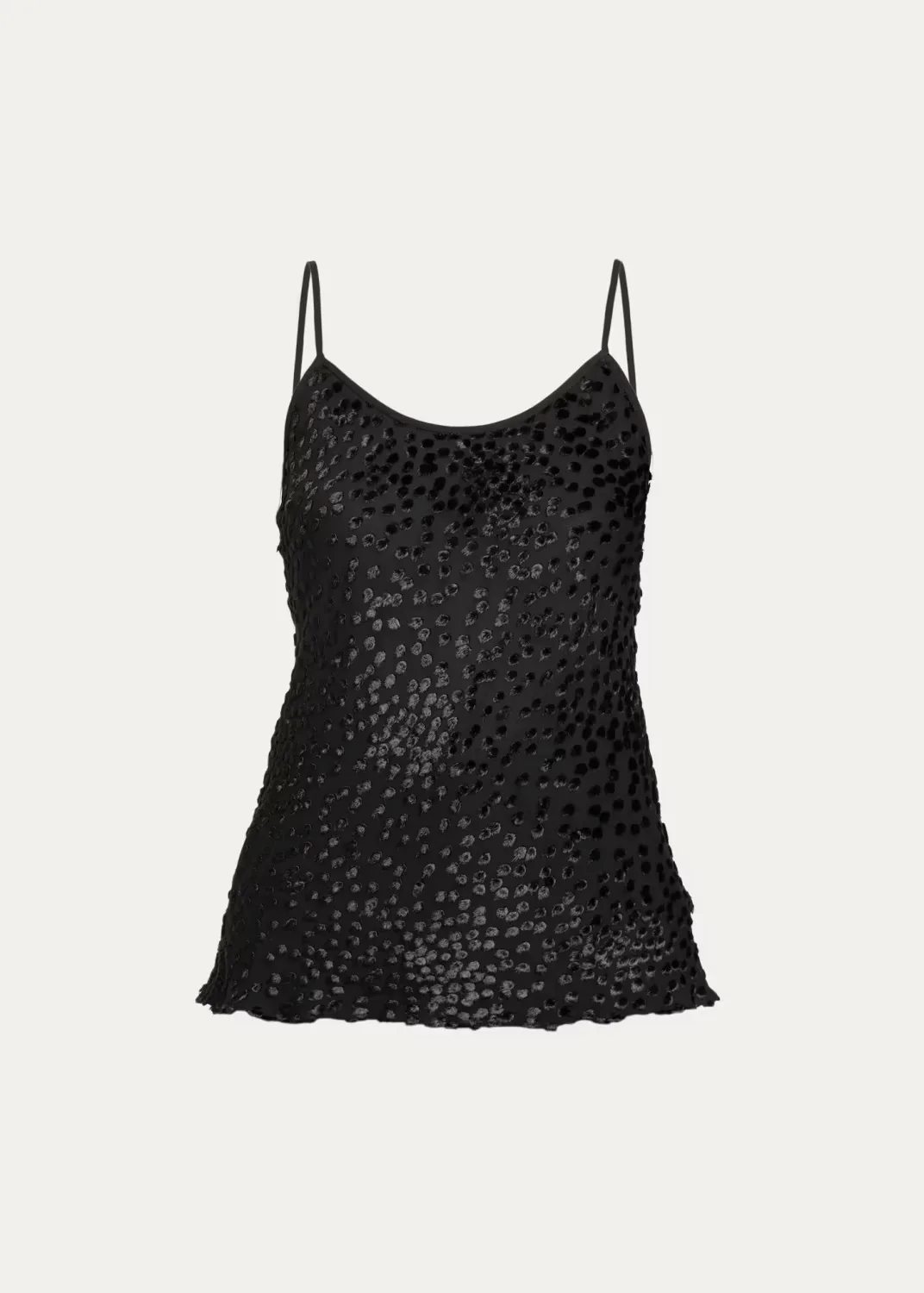 Drew Flocked Leopard-Print Tank Top by A.L.C.