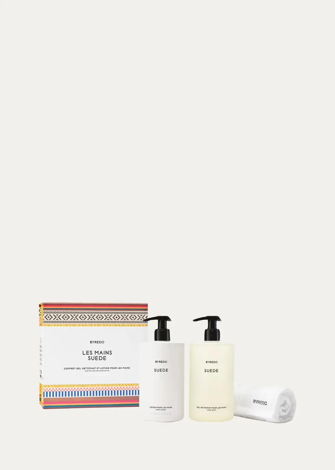 Les Mains Suede Hand Wash and Hand Lotion by Byredo
