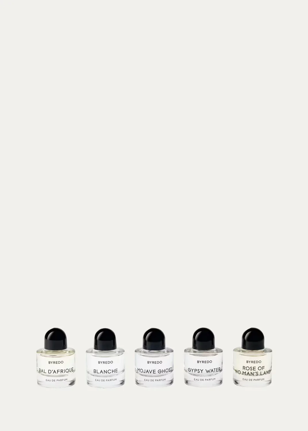 Les Miniatures - Eau De Parfum Floral & Woody, Set of 5 by Byredo