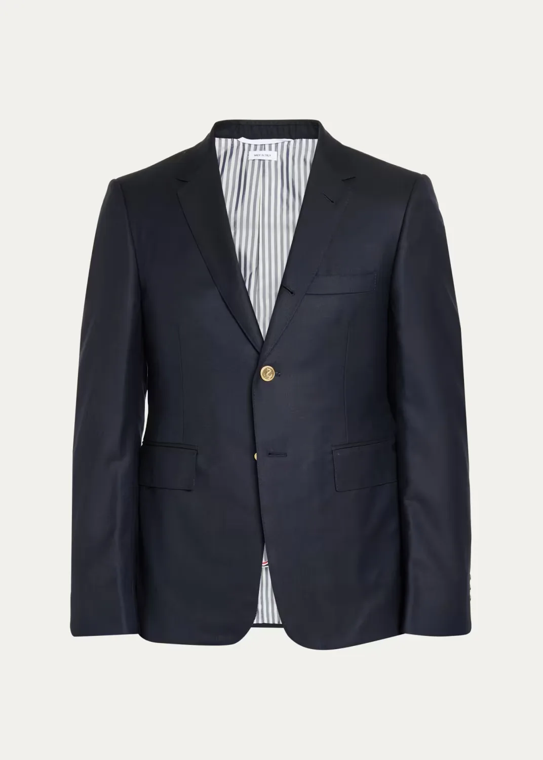 Classic Wool Super 120S Wool Sport Jacket by Thom Browne