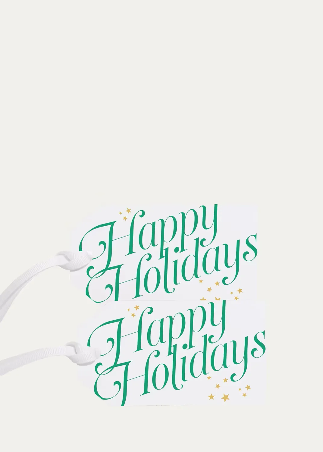 Dear Annabelle Happy Holidays 12-Piece Gift Tags Set by Dear Annabelle
