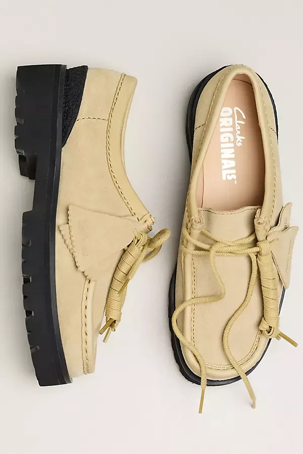 Walla Yukoner Suede Moc Toe Oxfords by Clarks