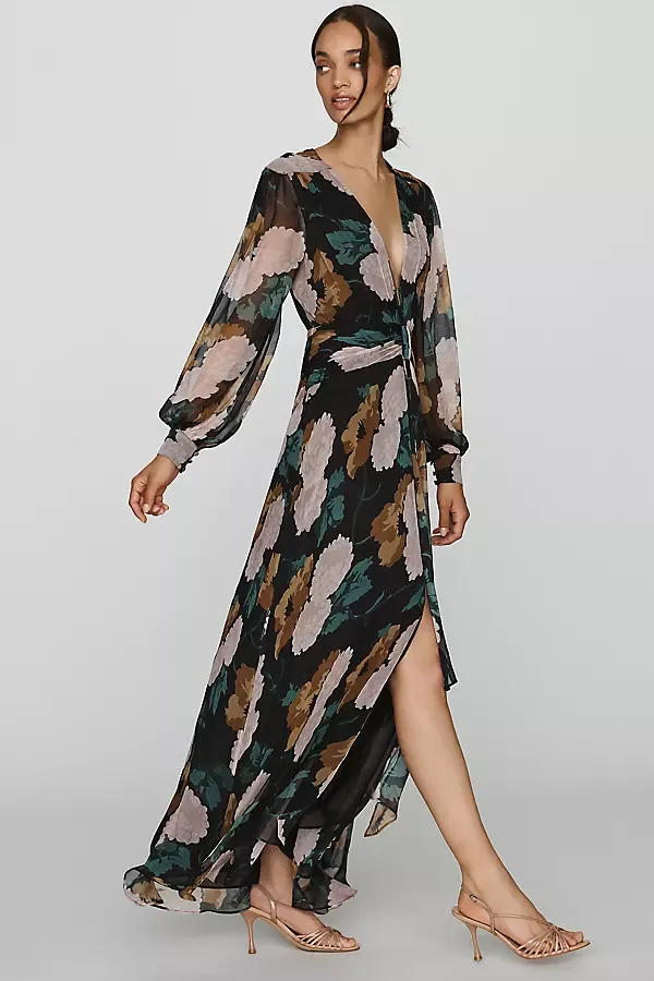 Meera Chiffon Maxi Dress by RIXO