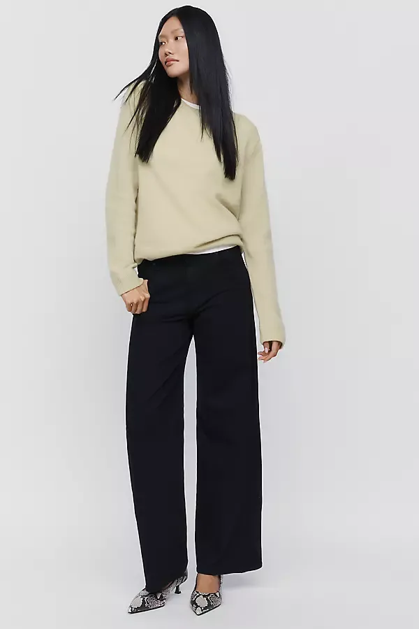 Anessa 31 High Rise Wide Leg Jeans by PAIGE