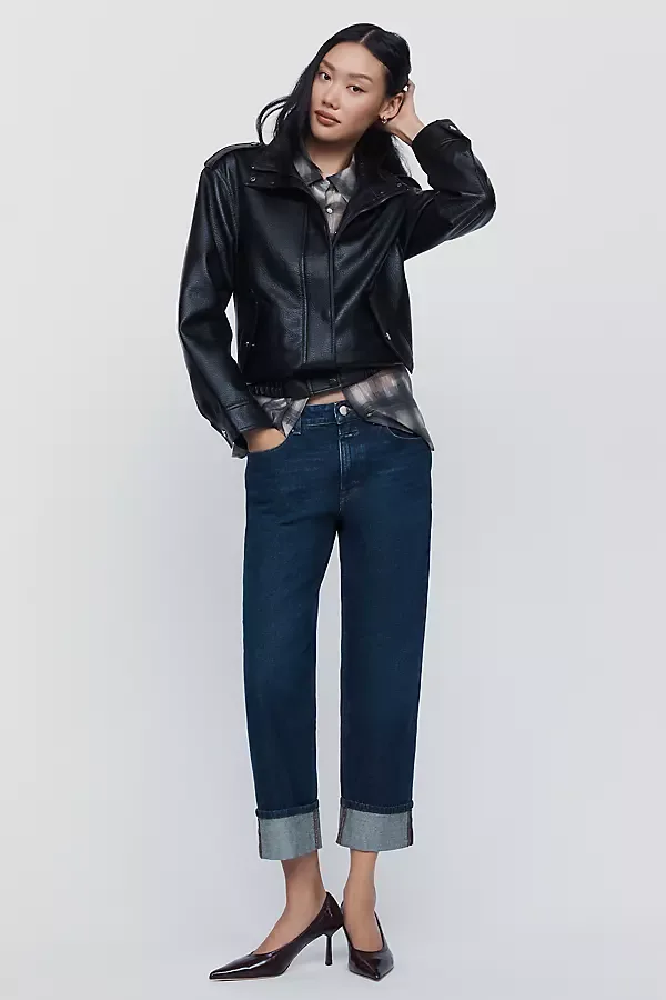 Milo Mid Rise Straight Leg Jeans by Closed