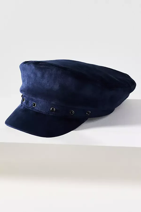 Studded Newsboy Cap by Wyeth