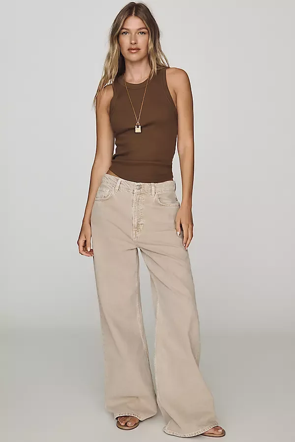 High Rise Slouchy Wide Leg Jeans by Reformation