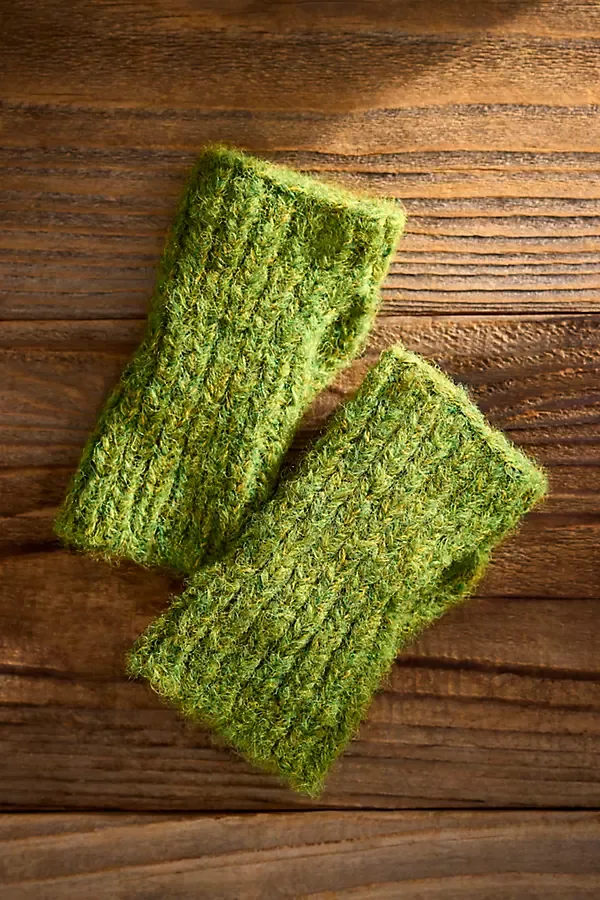 Knit Fingerless Gloves by Terrain