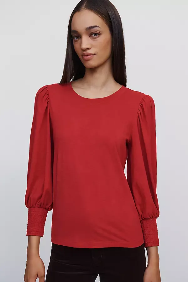 Loren Puff-Sleeve Tee by Nation Los Angeles