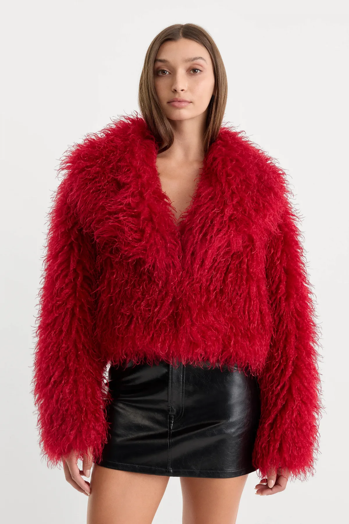 The Faux Fur Coat by GOOD AMERICAN