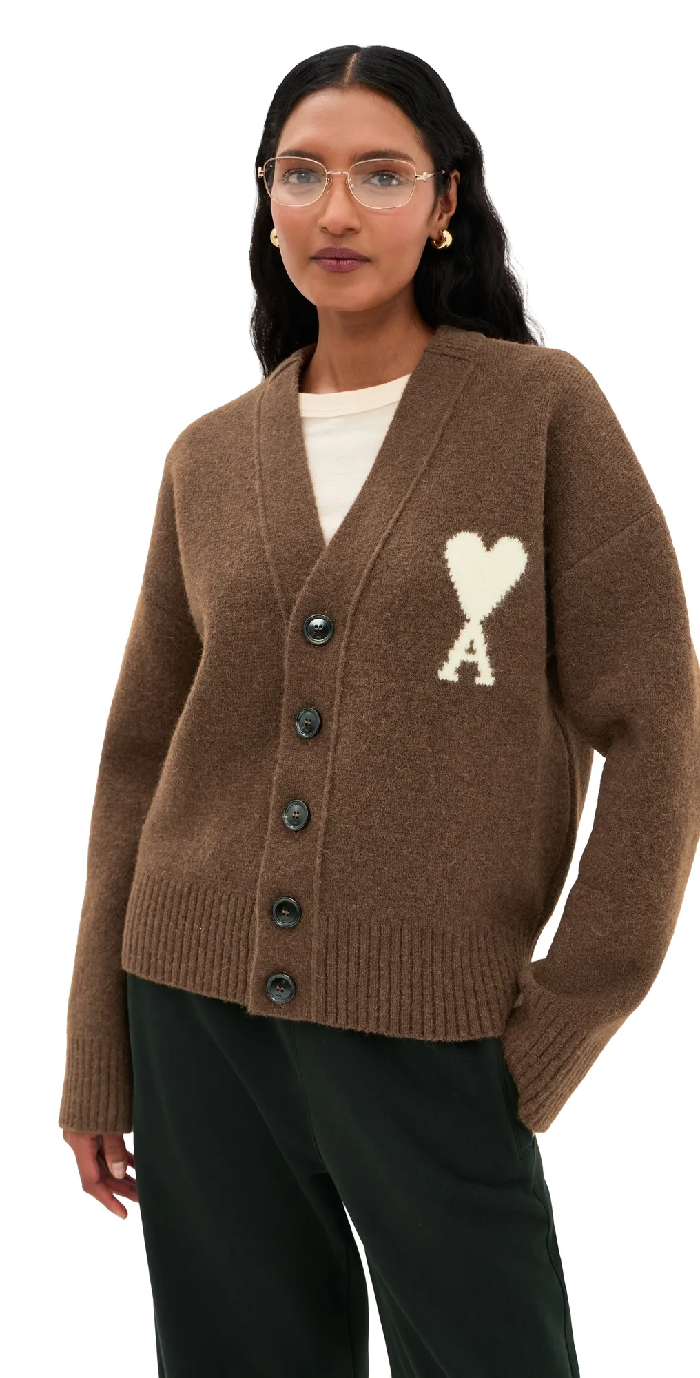 Ami De Coeur Cardigan by AMI