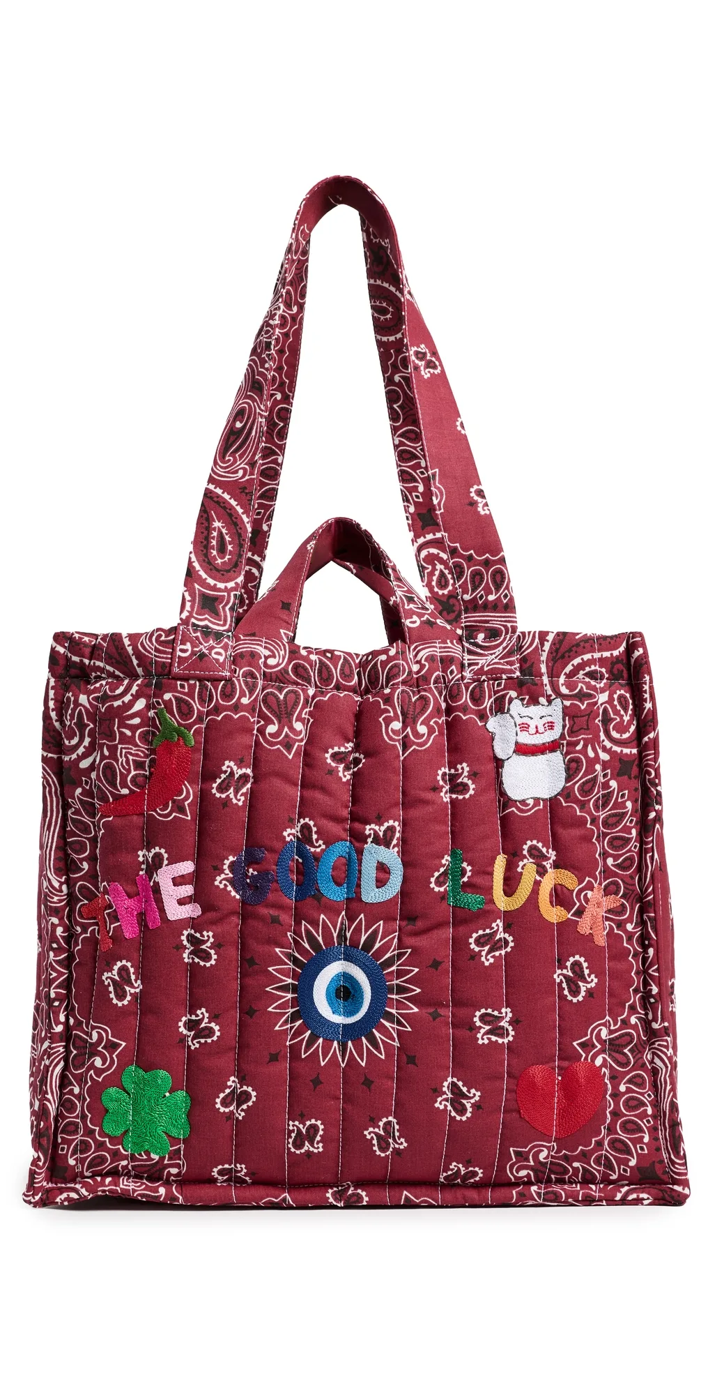 Medium Quilted Cotton Tote by Call It By Your Name