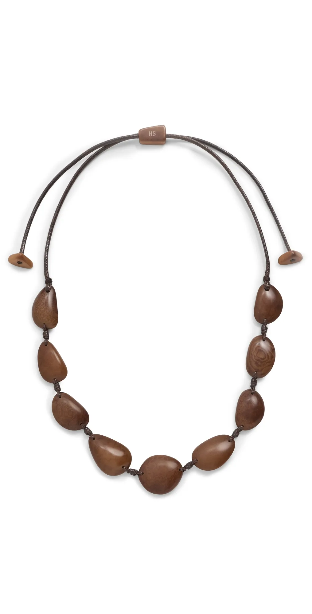 The Sliced Tagua Necklace by Hunting Season