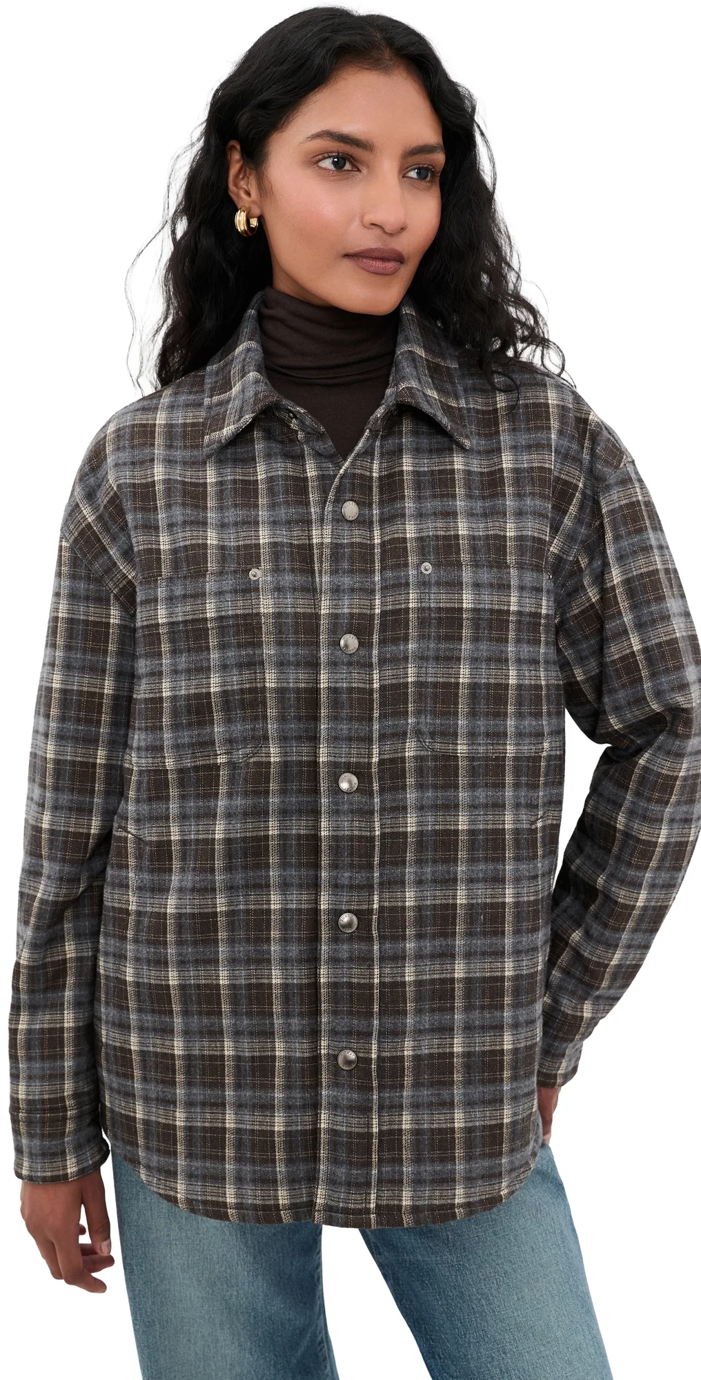 Quilted Flannel Shirt by DUNST