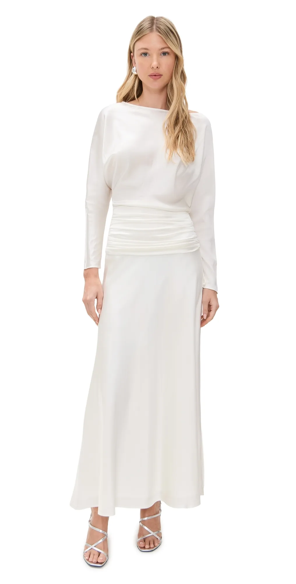 Freda Silk Dress by STAUD