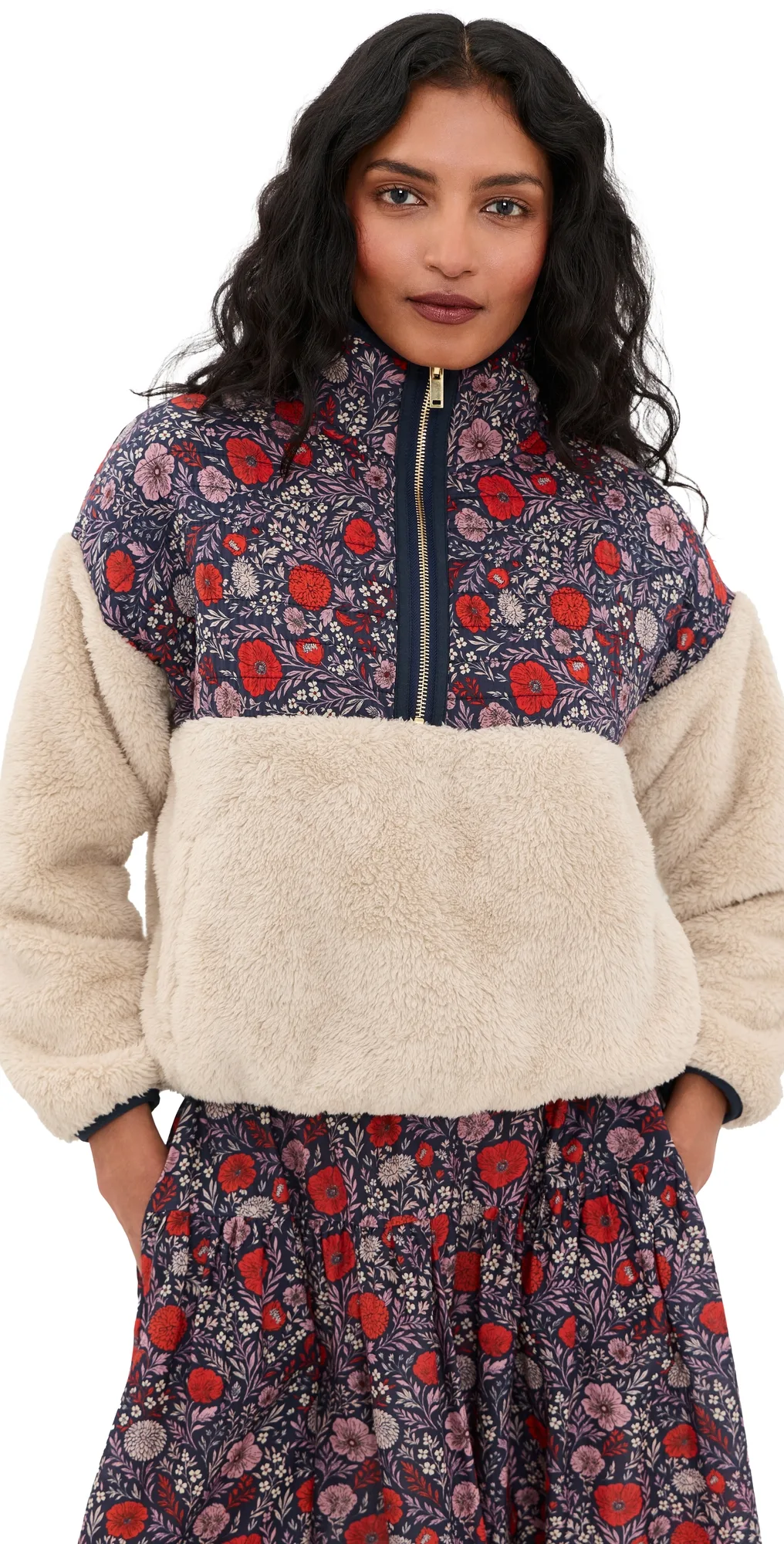 Casey Quarter Zip Pullover by Birds of Paradis