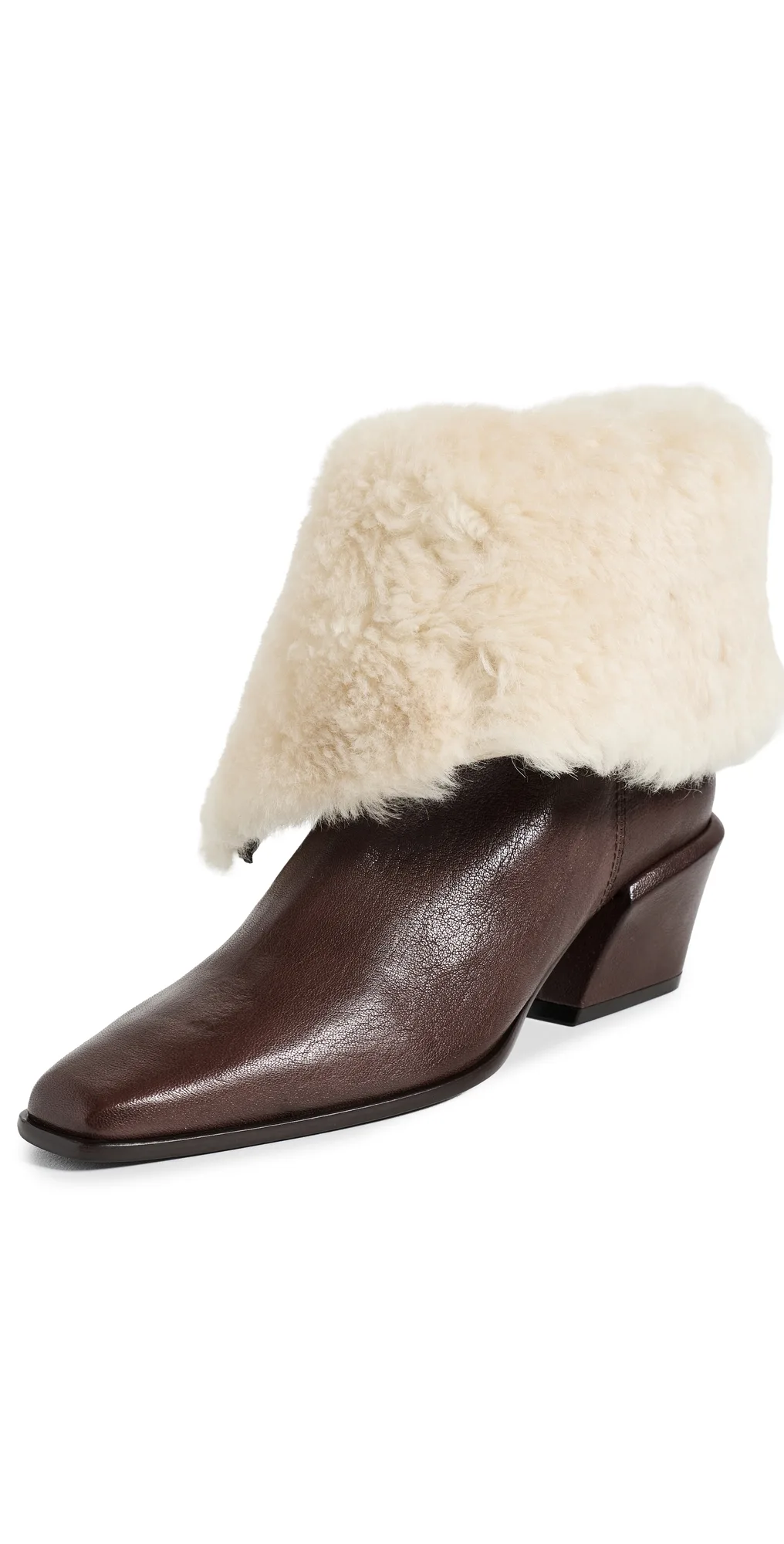 Bettina Leather Winter Ankle Boots by Paris Texas