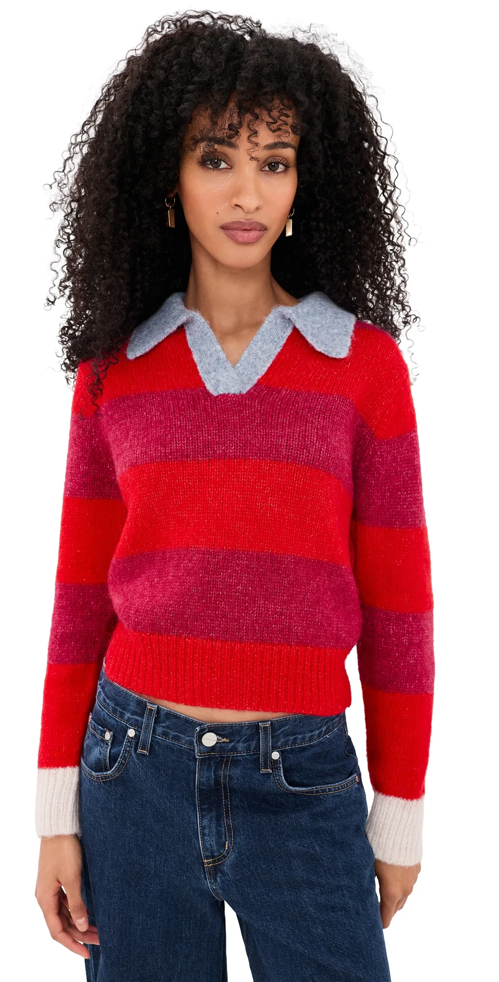 Parker Polo Sweater by Birds of Paradis