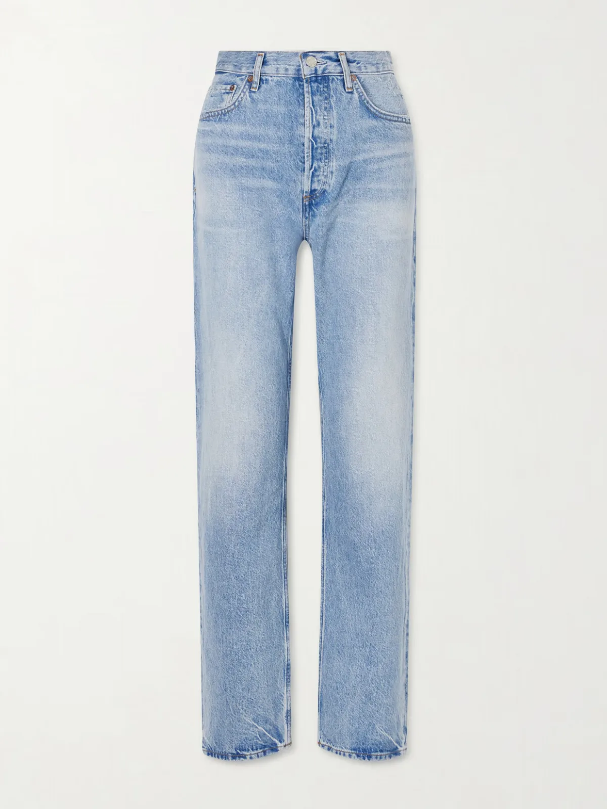 - 90s Mid-rise Straight-leg Jeans -