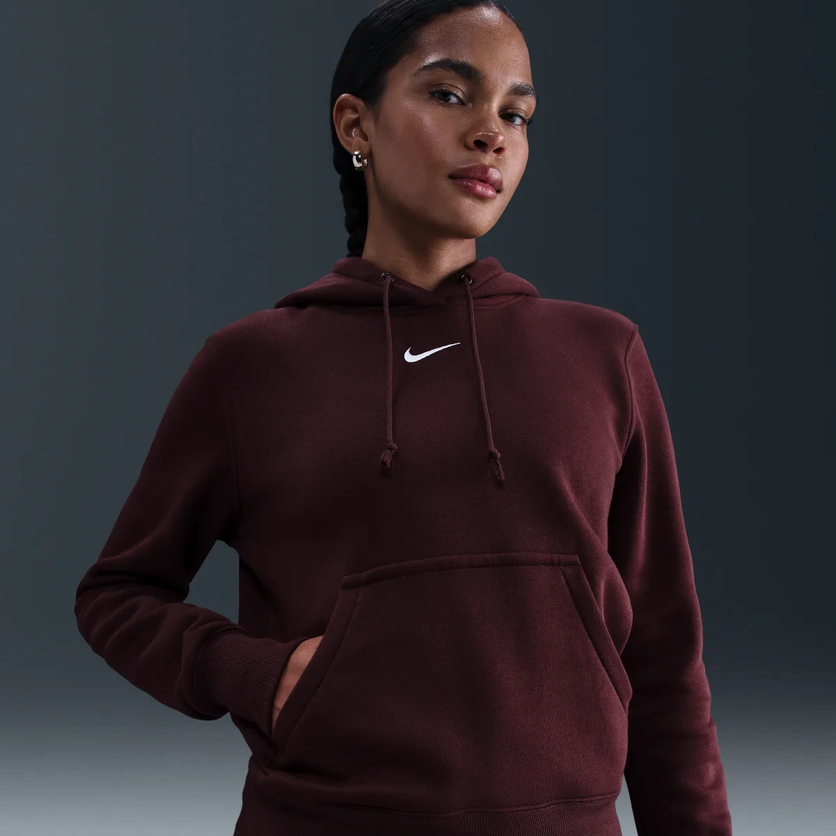 Nike Sportswear Phoenix Fleece Pullover Hoodie by Nike