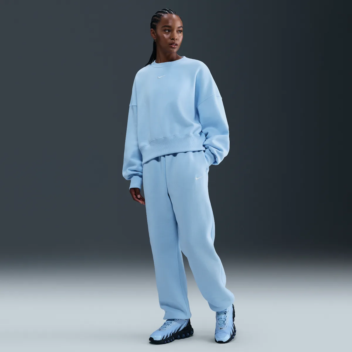 Nike Sportswear Phoenix Fleece High-Waisted Oversized Sweatpants by Nike