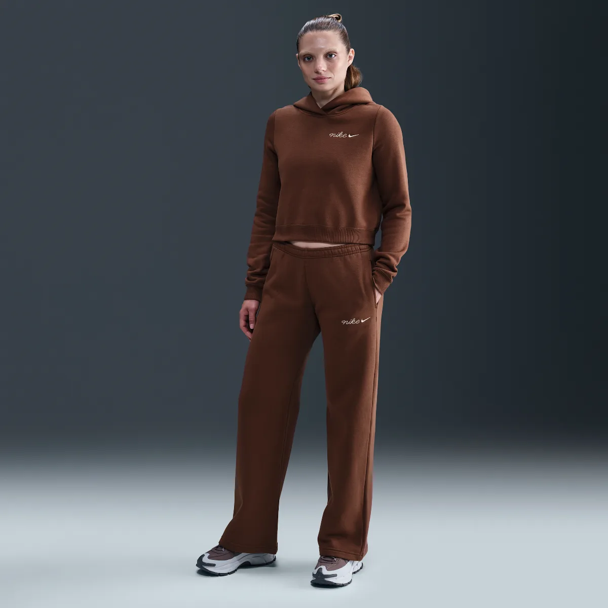 Nike Sportswear Phoenix Fleece Straight-Leg Sweatpants by Nike