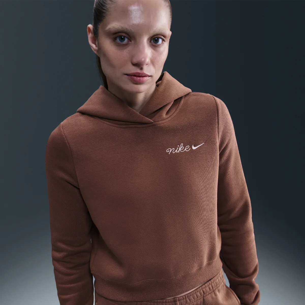 Nike Sportswear Phoenix Fleece Shrunken Hoodie by Nike