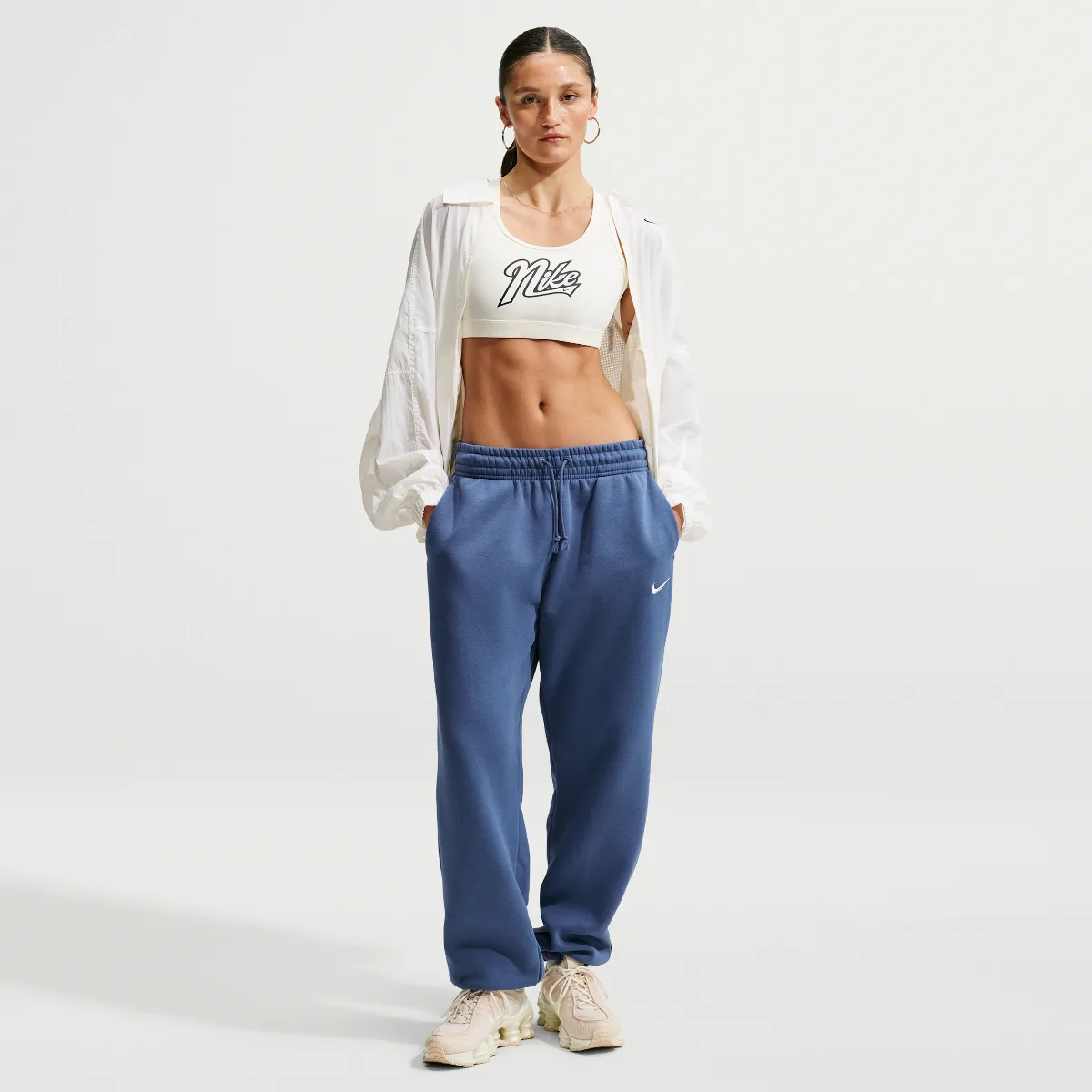 Nike Sportswear Phoenix Fleece High-Waisted Oversized Sweatpants by Nike