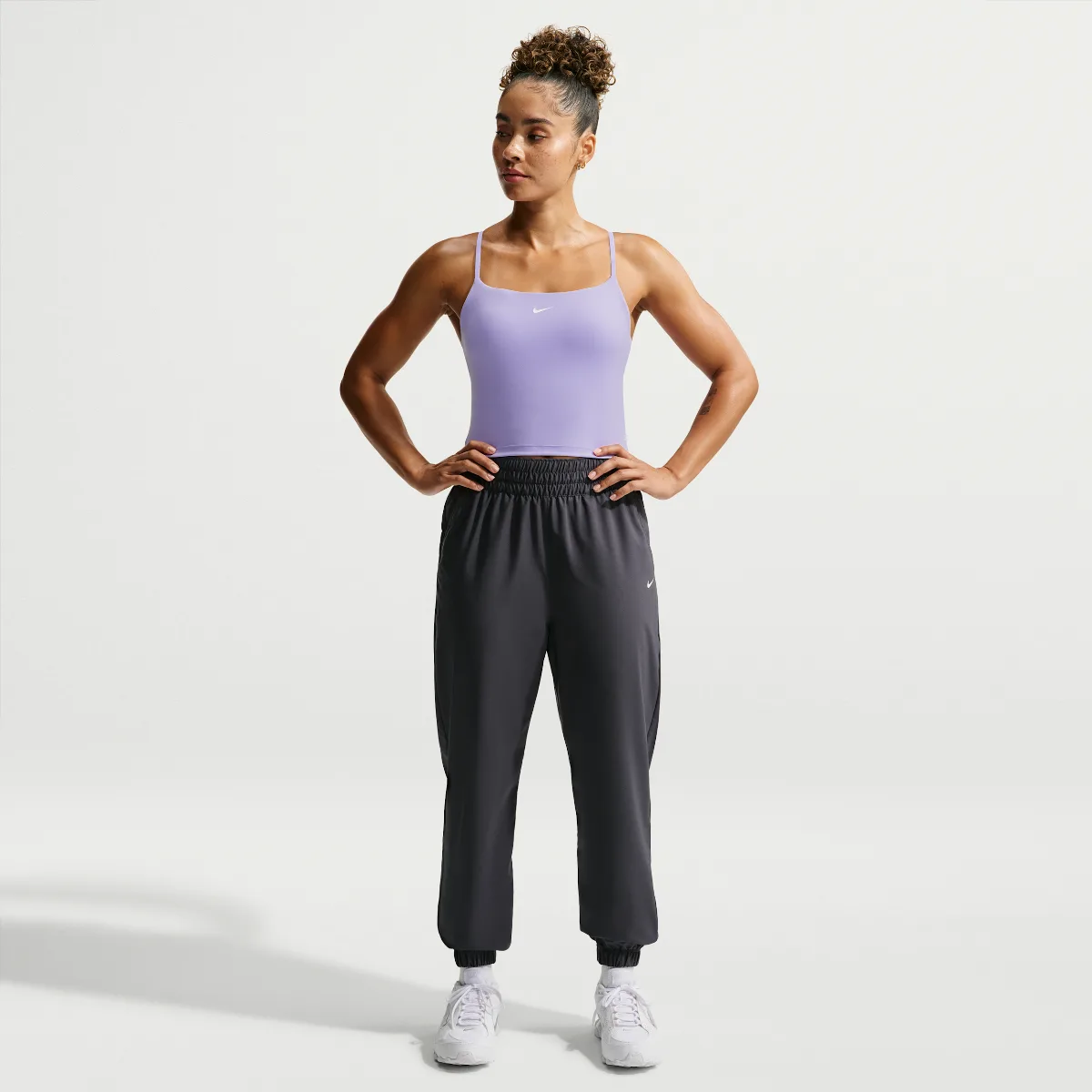 Nike One Dri-FIT High-Waisted 7/8 Jogger Pants by Nike