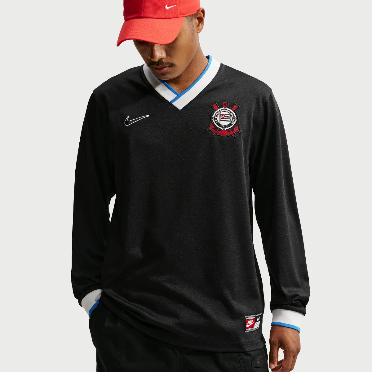 S.C. Corinthians Energy Third Dri-FIT Soccer Long-Sleeve Jersey by Nike