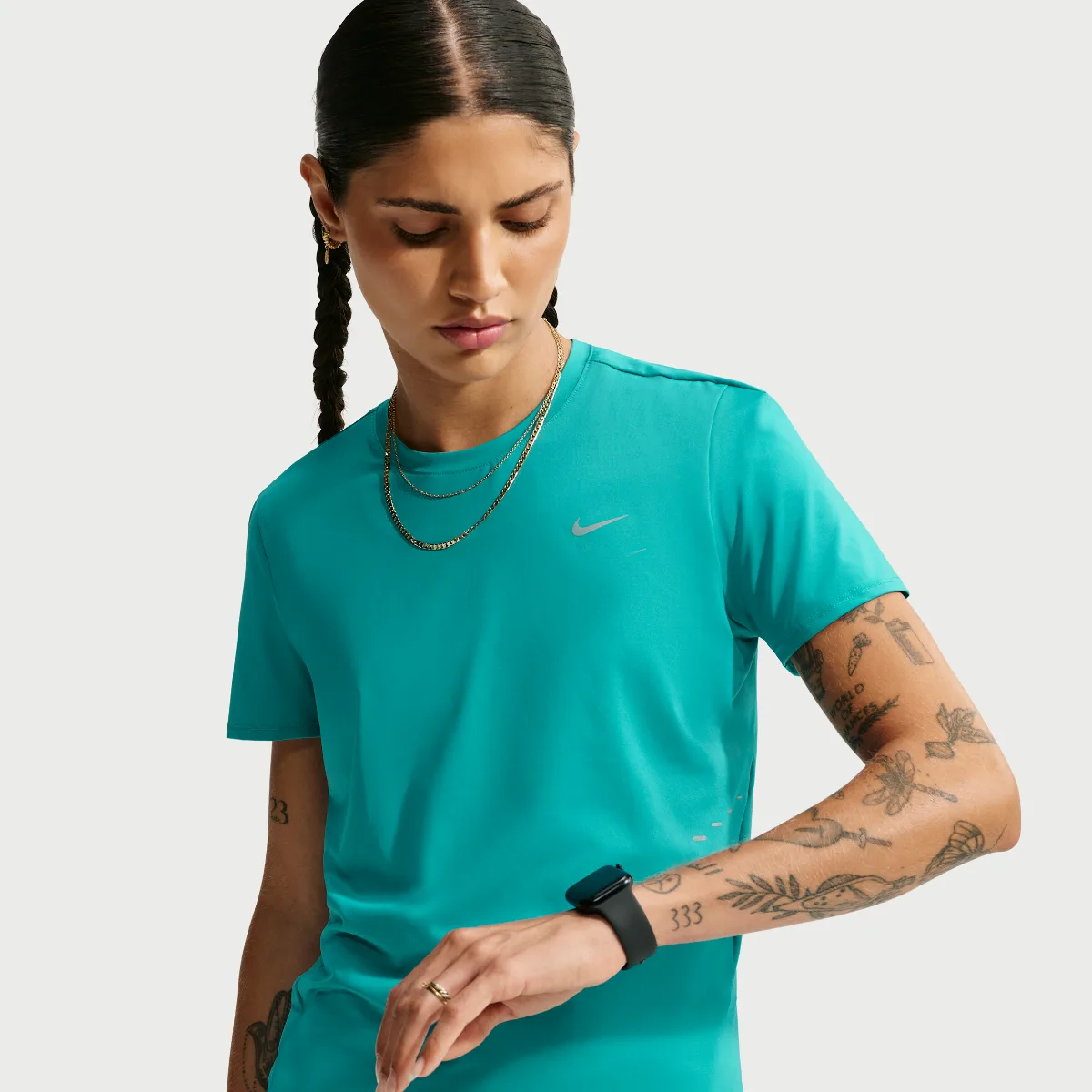 Swift Dri-FIT Short-Sleeve Running Top by Nike