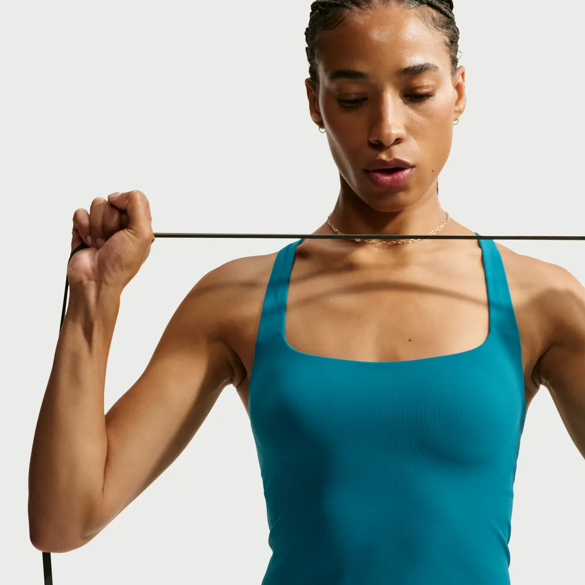Zenvy Light-Support Sports Bra Tank Top by Nike