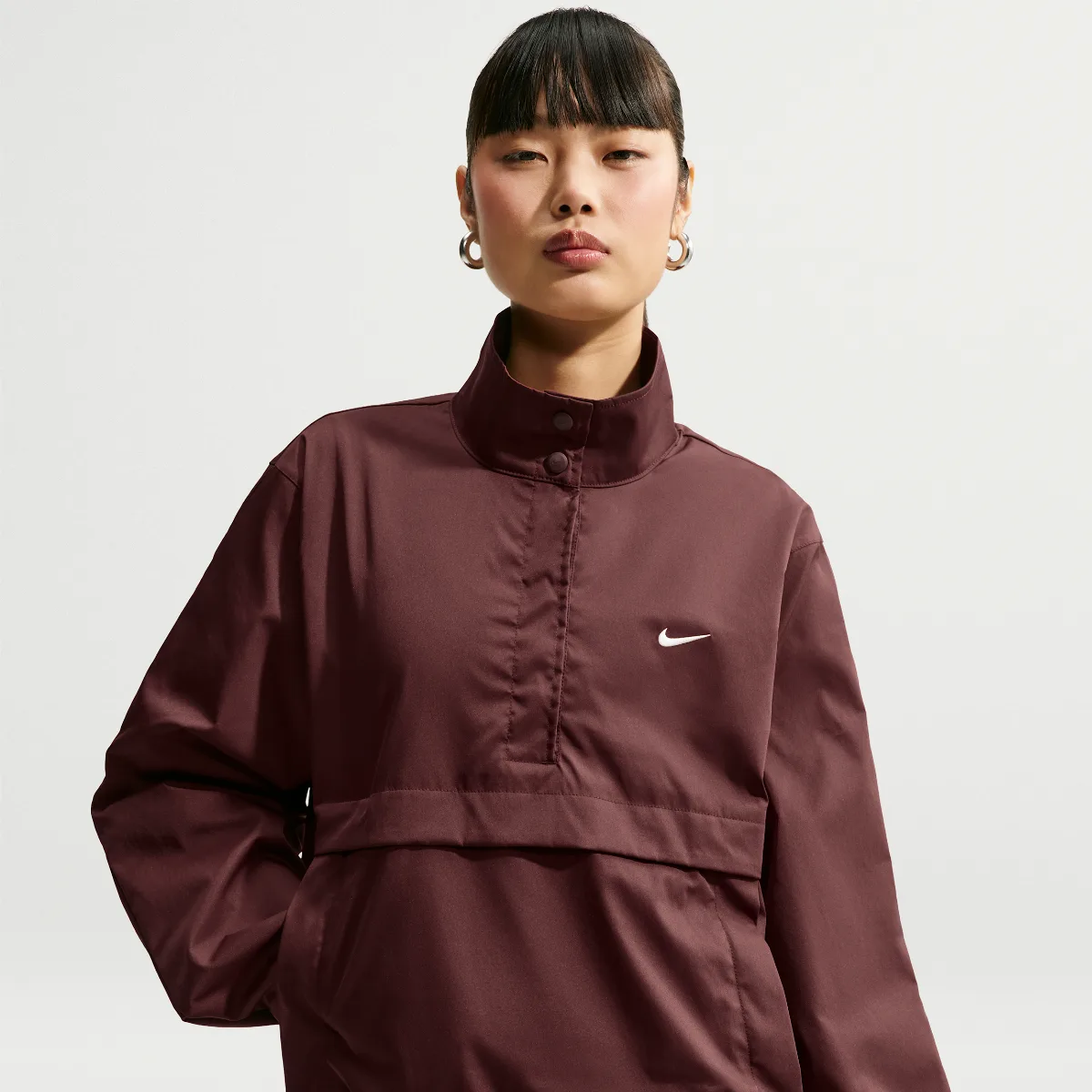 Sportswear Loose 1/4-Snap Jacket by Nike