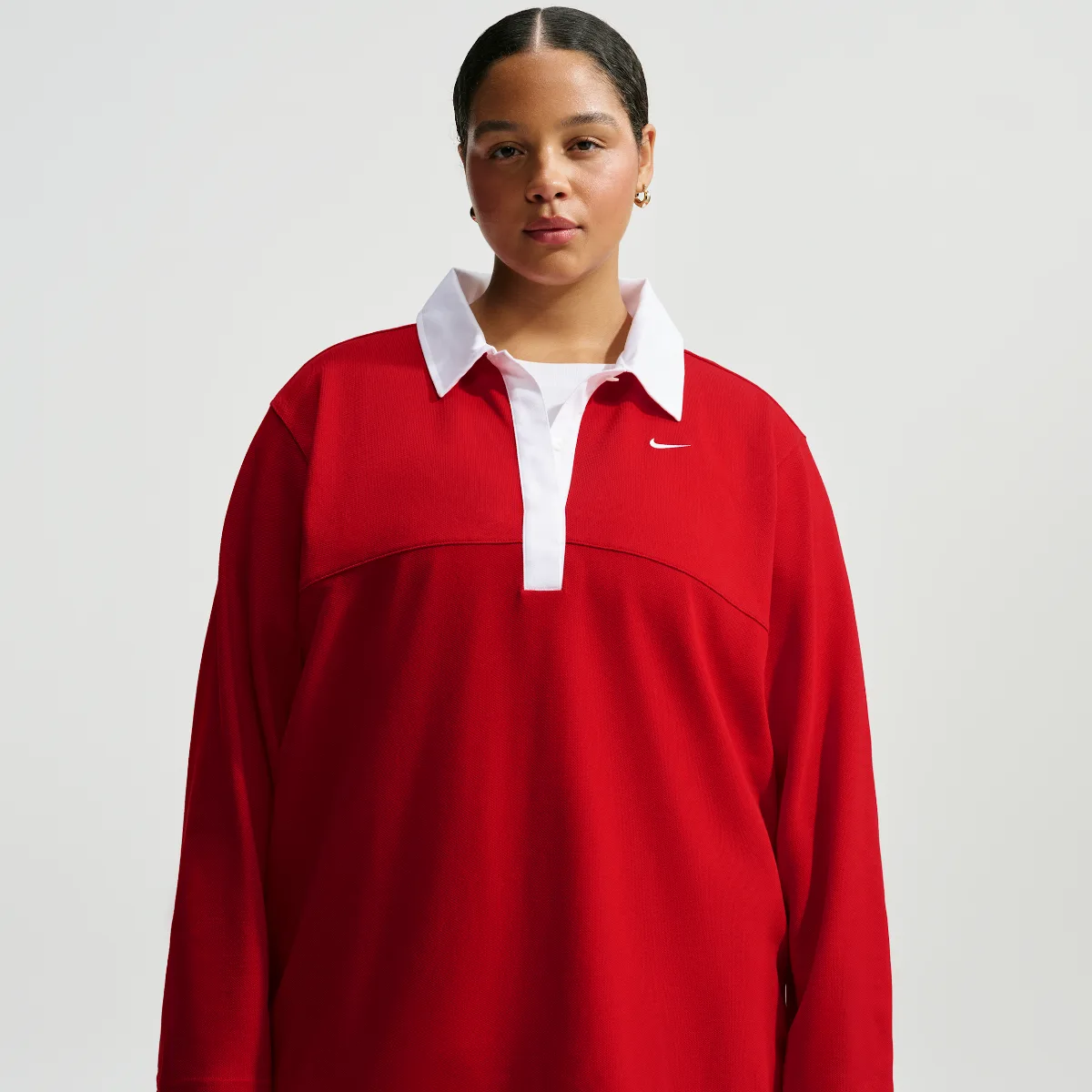 Sportswear Oversized Long-Sleeve Polo by Nike