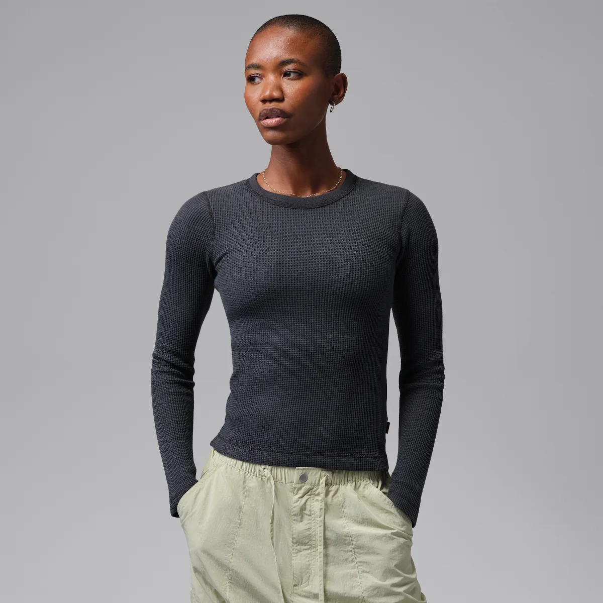 Jordan Flight Long-Sleeve Waffle Top by Jordan