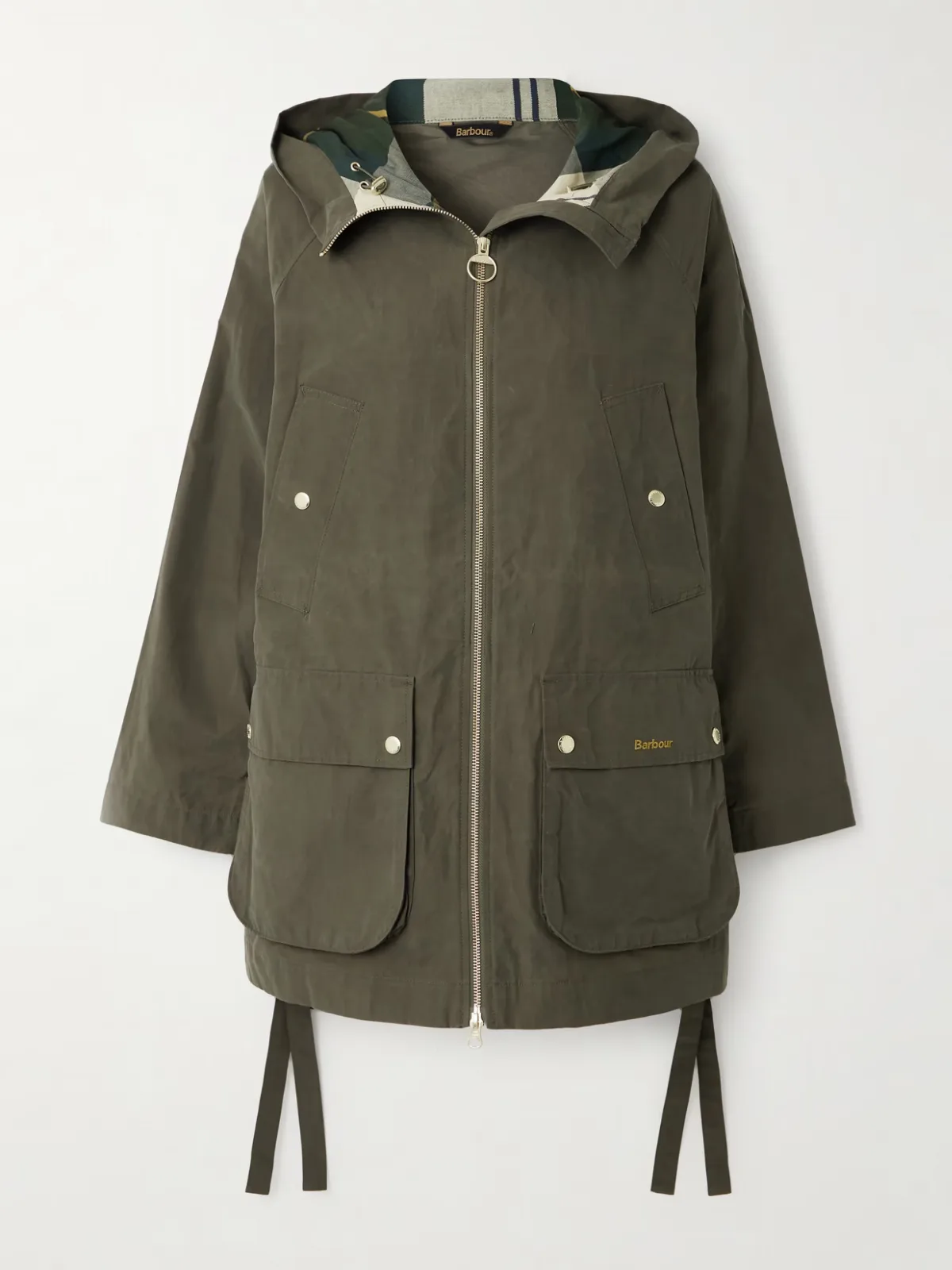 - Middlemarch Hooded Cotton-blend Parka - by Barbour