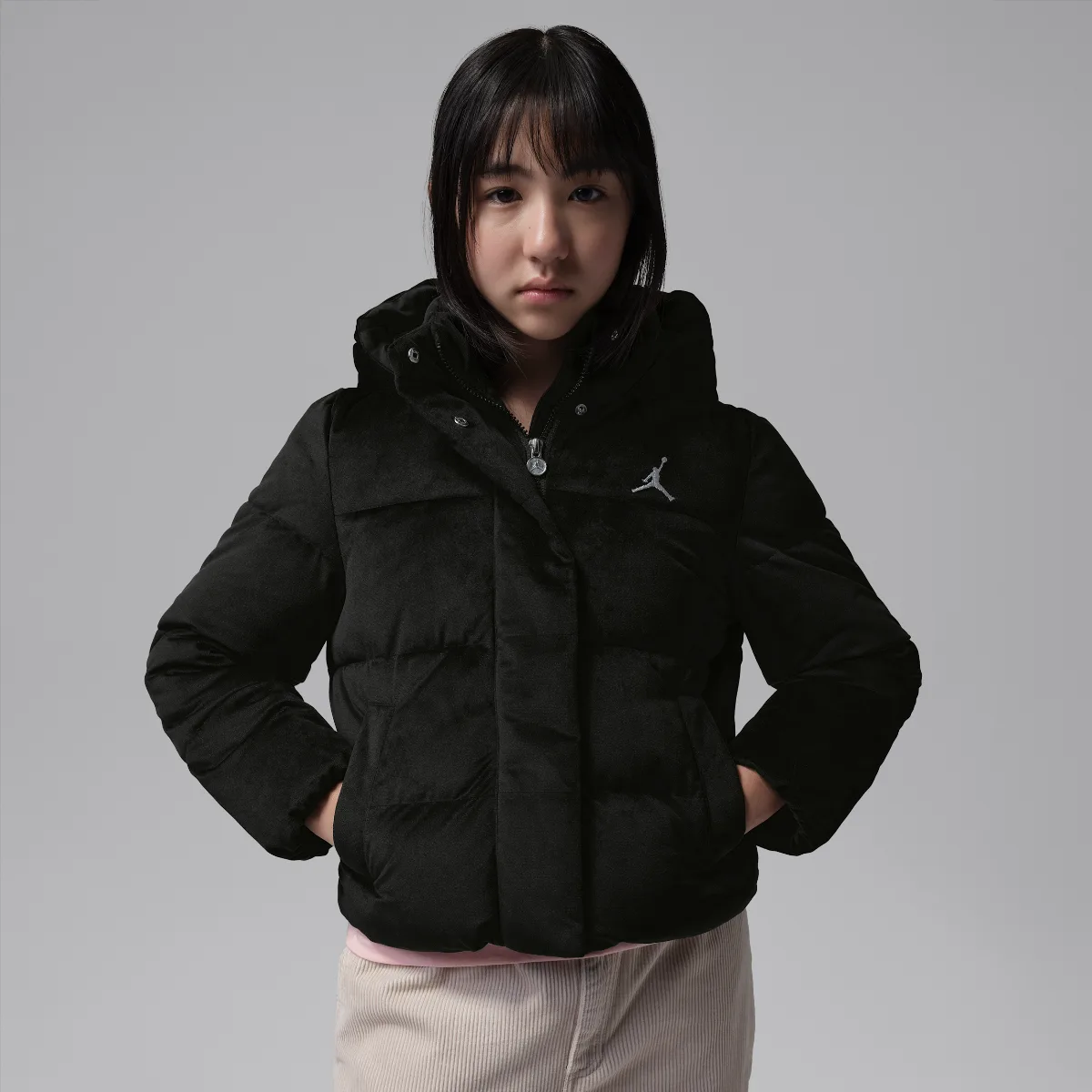 Jordan Velvet Puffer Jacket by Jordan