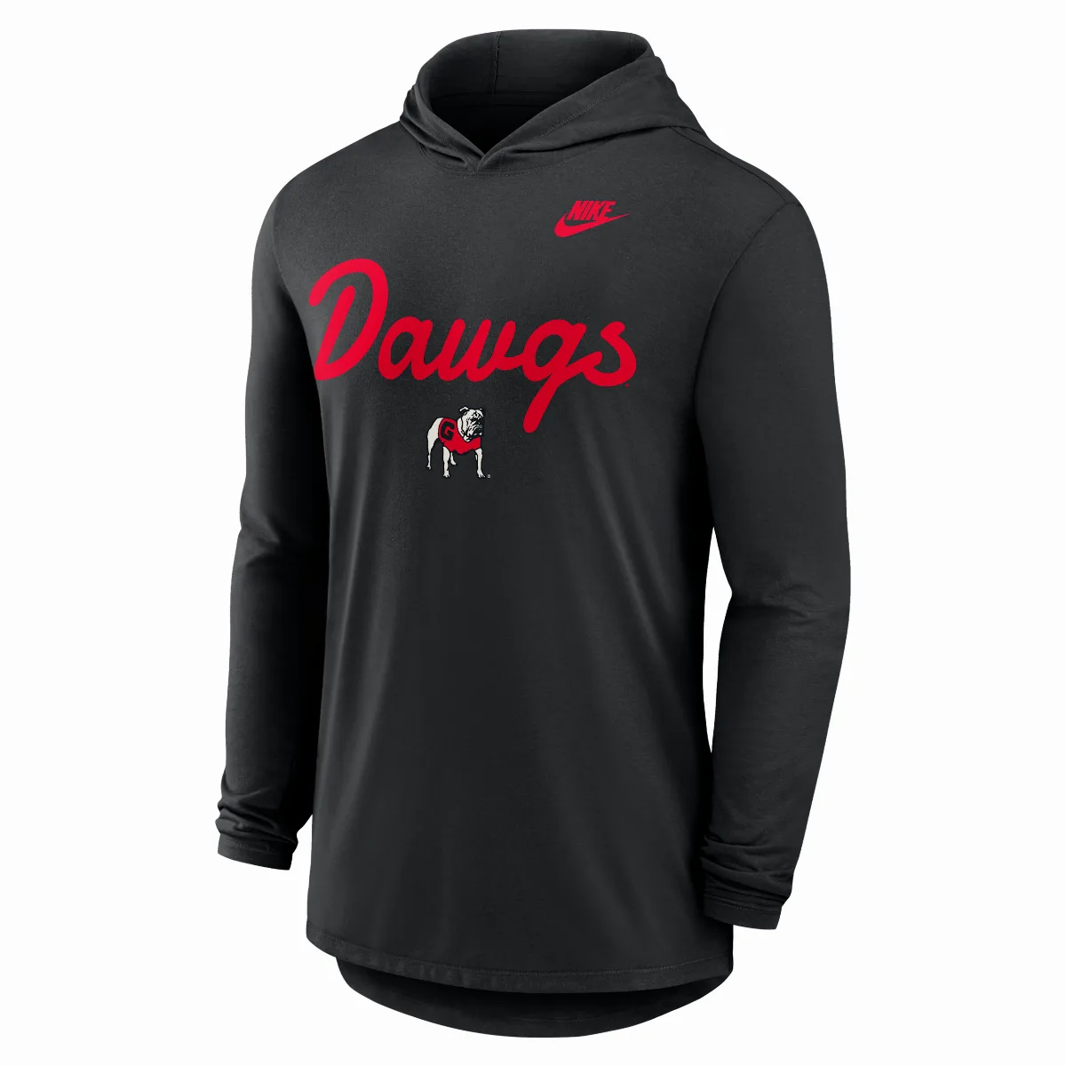 Georgia Legacy Dri-FIT College Long-Sleeve Hooded Top by Nike